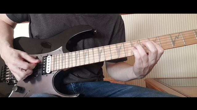 Intermediate Guitar Riffs (Lesson) A Minor | Heavy Rock Metal смотреть онлайн