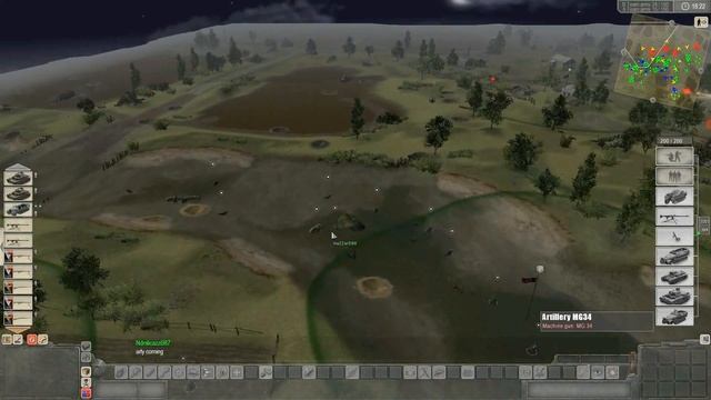Men Of War Assault Squad (GSM mod) - "Dry River" - Germany vs France '40 смотреть онлайн
