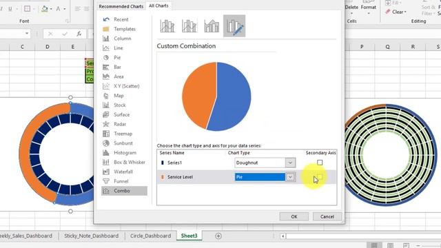 how to create circle Dashboard in ms excel 2019 смотреть онлайн
