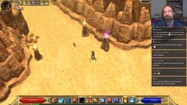 Titan Quest Ragnarok - "Chromazone" build in the making, live! смотреть онлайн