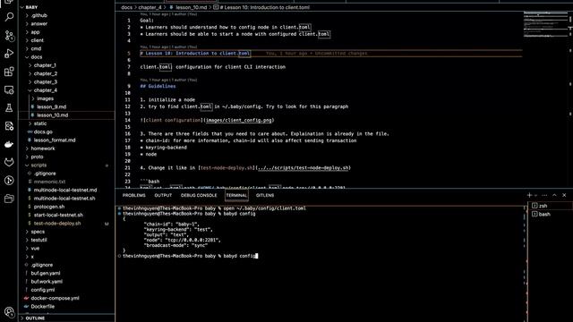 [Tech talk] Lesson 12: Introduction to client.toml смотреть онлайн