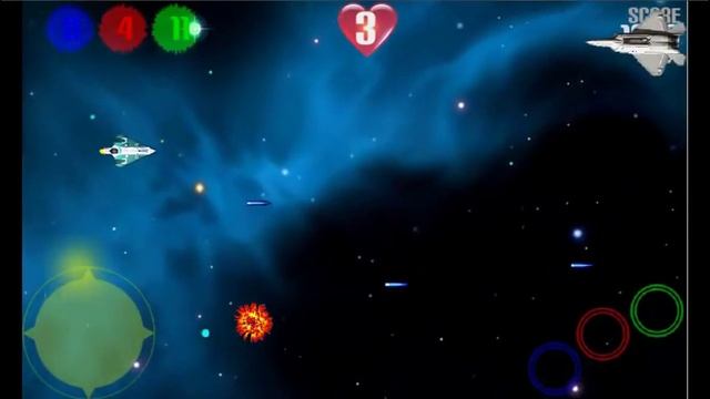 SPACE WARS - (Free Android Game) смотреть онлайн