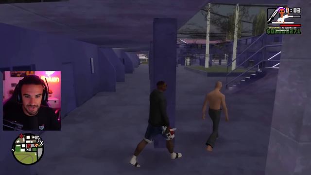 ILLOJUAN en GTA SAN ANDREAS los MEJORES MOMENTOS смотреть онлайн