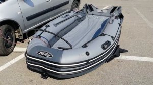 Риф Тритон Скат 370 НДНД (Пластиковый транец) ч.1