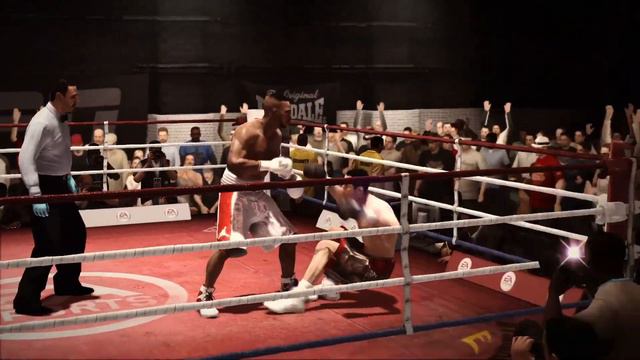 Roy Jones Jr Knockouts Sergio Mora - Fight Night Champion смотреть онлайн