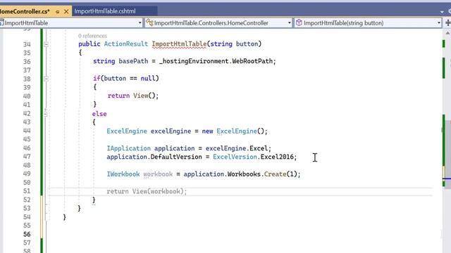 How to Export HTML Table to Excel in ASP.NET Core using the XlsIO Library смотреть онлайн