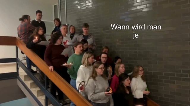 Где цветы, дай мне ответ... AB Russisch in Germersheim wünscht Frohe Weihnachten смотреть онлайн