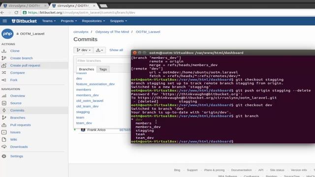 Tier5 - Git Training: Delete remote branch смотреть онлайн