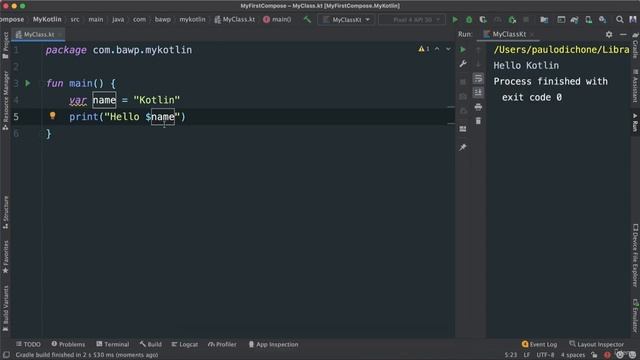 020 Kotlin Programming Language Fundamentals - Variable Types - Kotlin var and 'val' Keywords смотреть онлайн