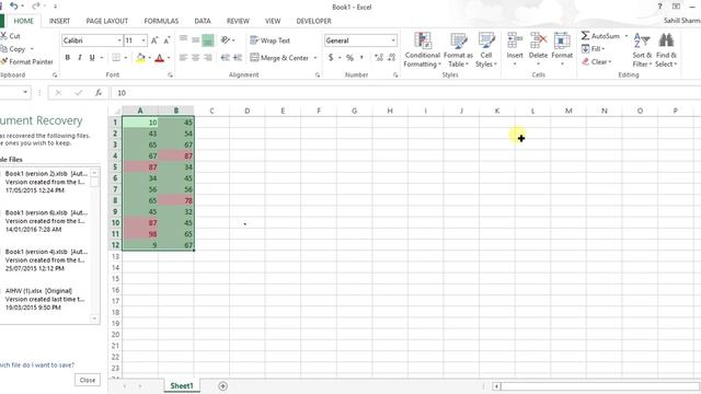 How To: Basic Conditional Formatting on Excel 2013 (Please refer to Description for Steps!!) смотреть онлайн
