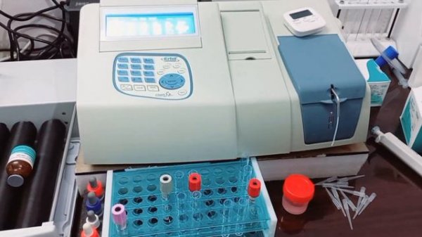 SGOT(AST)test procedure/semi auto biochemistry analyzer||Erba biochemistry in liver function test