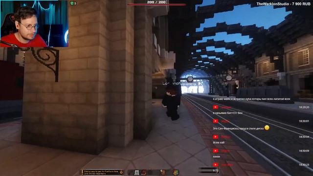 Карта в майнкрафт Hogwarts в коопе #1 смотреть онлайн
