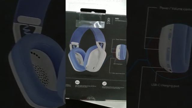 Logitech G435 wireless/Bluetooth gaming headset #gaming #latest смотреть онлайн