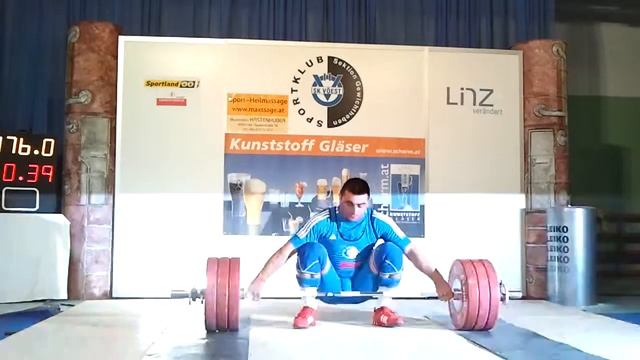 Bundesliga 2. Runde Martirosyan Sargis 176Kg Reißen 1. Versuch смотреть онлайн