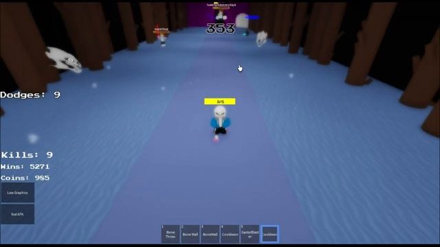 Playing as Tears in The Rain Sans(Undertale Judgement Day) смотреть онлайн