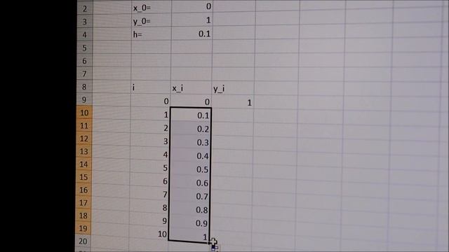 Euler's Method (using Excel) смотреть онлайн