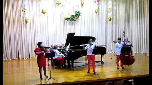 К.Боллинг Сюита для флейты и фортепиано смотреть онлайн