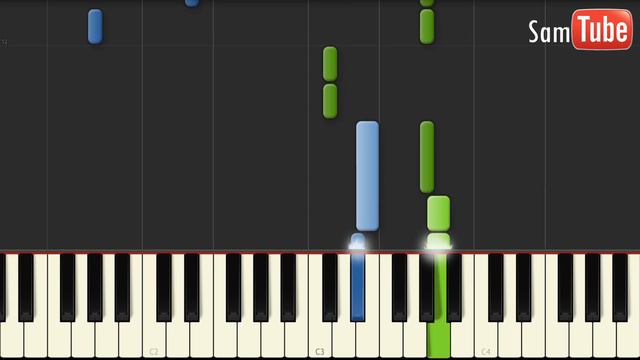 Shakira - Dare (La La La) Tutorial (How To Play On Piano) смотреть онлайн