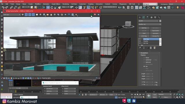 Architectural Visualisation, Full Course 27 Realistic Render | Tutorial AutoCad, 3DsMax, V-Ray смотреть онлайн