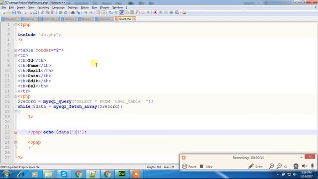 2020 PHP Tutorial php mysql Crud SELECT INSERT DELETE UPDATE смотреть онлайн