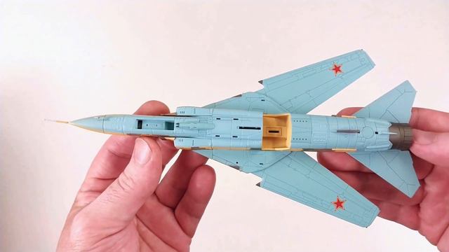 Mikoyan-Gurevich МиГ-23, MiG-23MS Flogger-E, USAF 4477th TES, Red 49, Hobby Master 1:72 Diecast