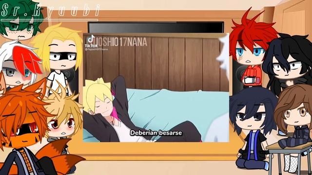 Mha React Ao Passado Do Bakugou |Bakugou é O Naruto|4/?