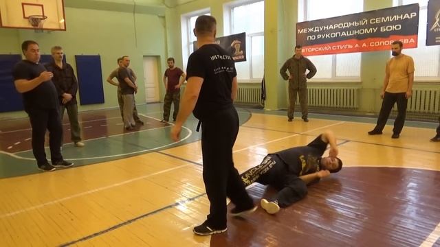 Соловьев Съем ударов Нанесение ударов Итоговый семинар за 2018 год Техника Принципы Обучение смотреть онлайн