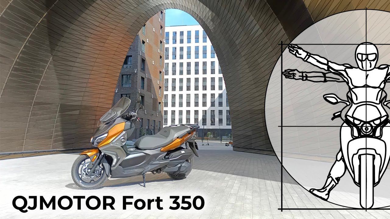 Новый максискутер QJMOTOR Fort 350: Тест-драйв и обзор Константина Софиева смотреть онлайн