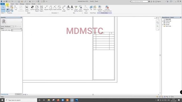 Creating Titleblock in Revit смотреть онлайн