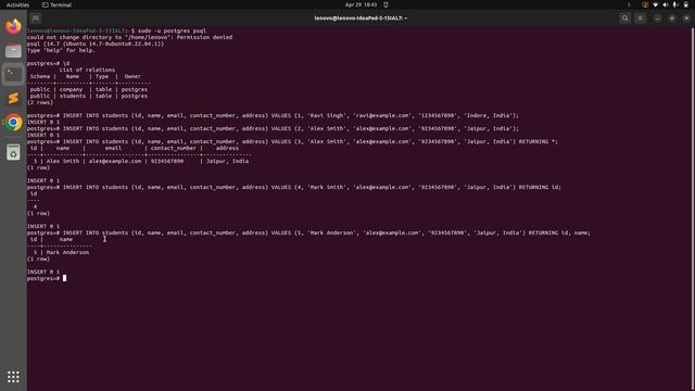 Working with SELECT and FROM clauses смотреть онлайн