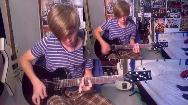 Pierce The Veil ft Kellin Quinn King for a Day full guitar cover смотреть онлайн