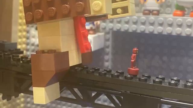 Mario VS Donkey Kong Fight Scene In Lego (The Super Mario Bros. Movie) смотреть онлайн