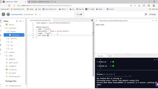 How to make discord buttons! || Easy Tutorial || Codes in description смотреть онлайн