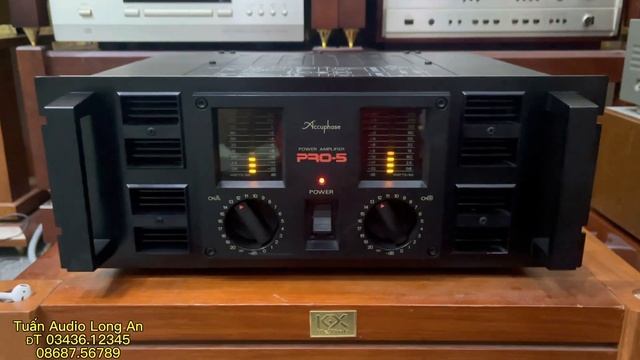 Pow Accuphase Pro-5 (880W-1500W) ghép loa Bose 601 seri 3 hết thuốc. смотреть онлайн