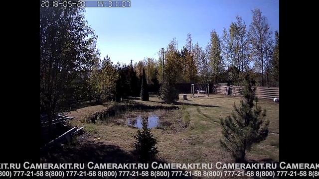 Пример записи с WIFI камеры Ps-link WHM40AL