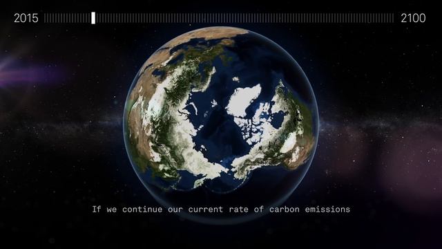 The Breathing Earth | Climate Change Data Visualization | #EarthToParis смотреть онлайн