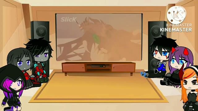 Rainimator friends react to Godzilla vs Destoroyah Full Movie Slick смотреть онлайн