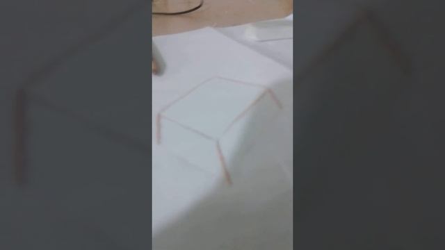 Как нарисовать 3д куб очень лехгко смотреть онлайн