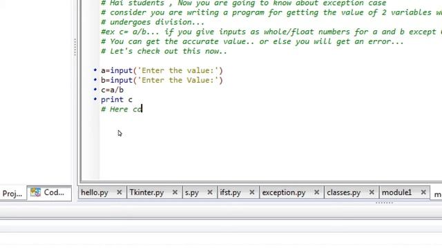 Python - Exception Handling смотреть онлайн