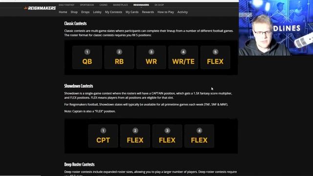 DraftKings Reignmakers Full OVERVIEW | How to Get Started | From CardLines.com смотреть онлайн