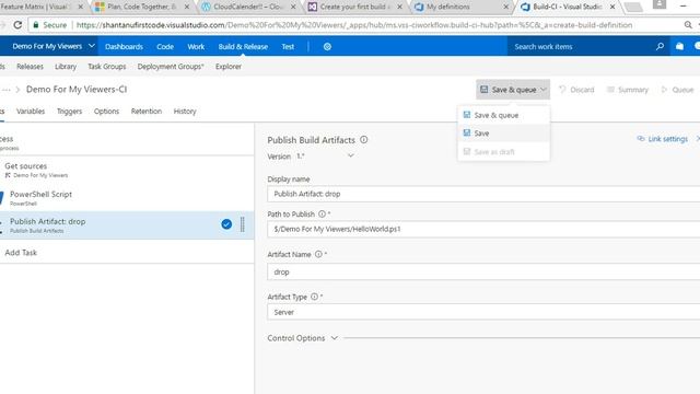 Part1 - Continuous Integration and Deployment ON VSTS смотреть онлайн