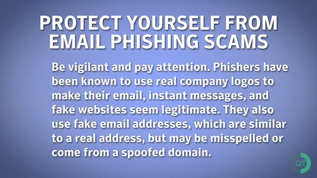 Security Awareness Quick Tip: How to Identify and Avoid Email Phishing Scams - Part 1 смотреть онлайн