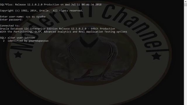 How to Change User Password in oracle database in urdu смотреть онлайн