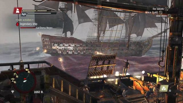 Assassins Creed 4 Black Flag La Dama Negra Legendary Ship! смотреть онлайн