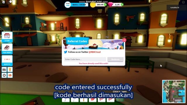 NEW UPDATE CODES Fishing Simulator ROBLOX | ALL CODES | April 30, 2022