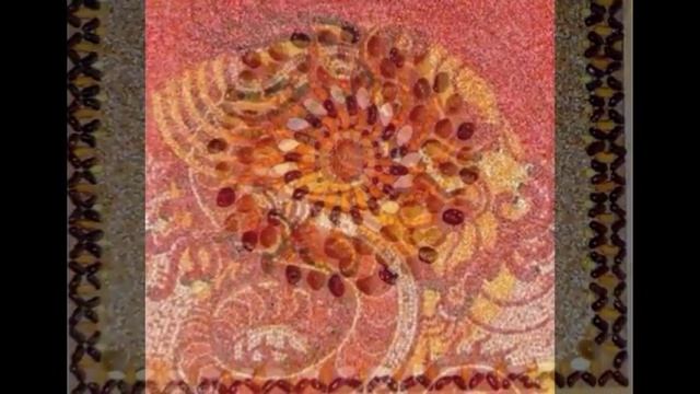 Оригинальные Картины из зерен и из крупы смотреть онлайн