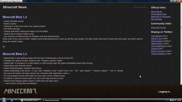 MineCraft Beta v1.4 How to install Single Player Commands [TuT] [HD] смотреть онлайн