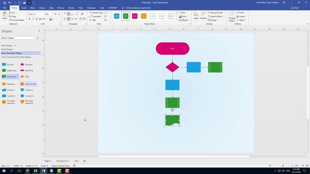 MS Visio Tutorial - Lesson 7 - SmartShapes смотреть онлайн