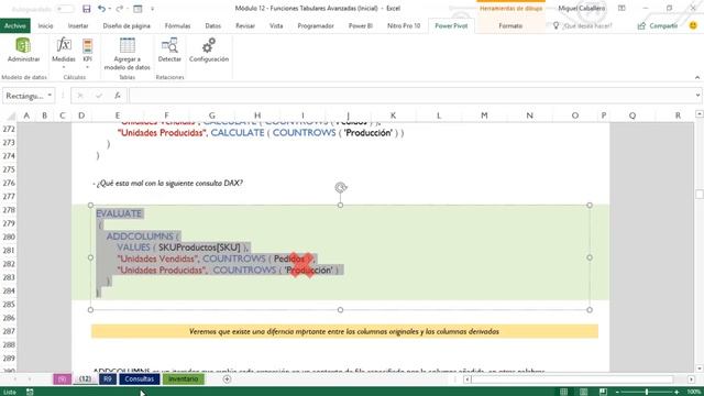 Función ADDCOLUMNS - Master en DAX y Power Pivot (Premium Muestra) смотреть онлайн