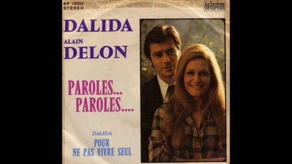Dalida et Alain Delon - Paroles, Paroles - 1973